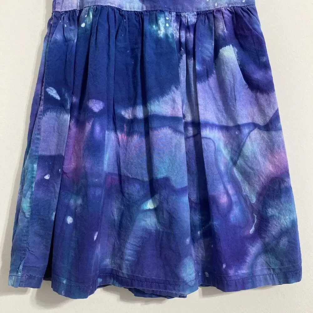Girls Global Mamas Dress 4 100% Organic Cotton Dress Sundress Galaxy Dopamine - Picture 4 of 10